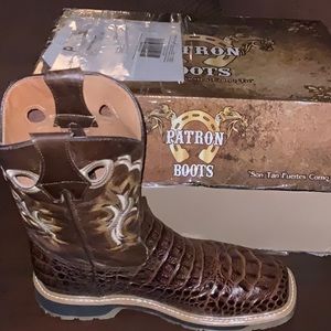 Size 9 Cayman Boots w steal toe and super cushion soles